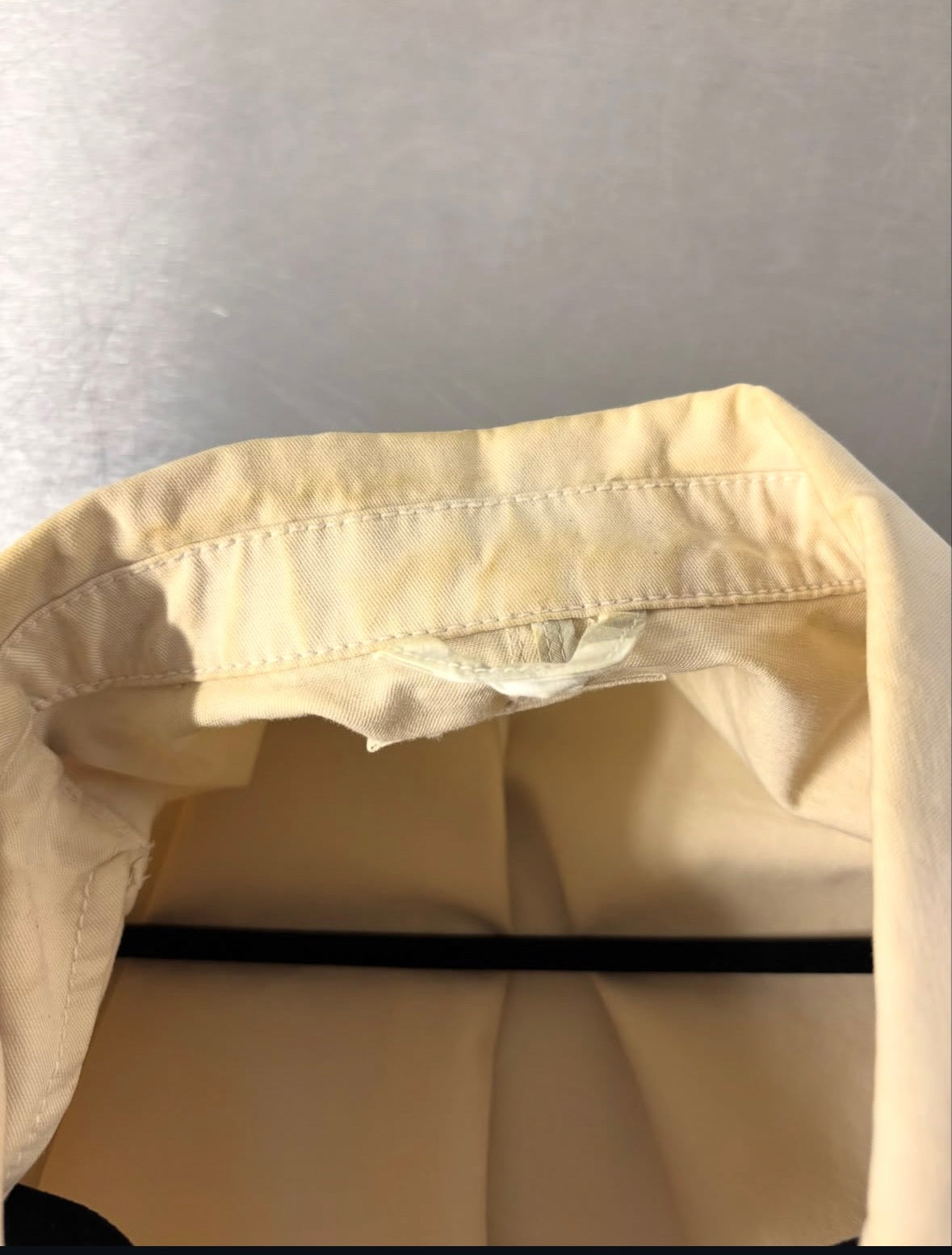 GAP Cream Short Sleeve Utility Jacket