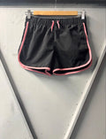 Old Navy Women’s Black Athletic Running Shorts with Pink Trim